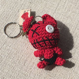 Red Devil Keychain