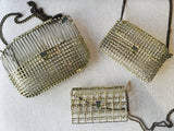 Large Two Tone Cage Bag