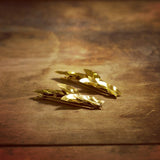 Petite Metal Leaf Barrette