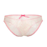 Loveheart Lace Sheer Knickers (More Colors)