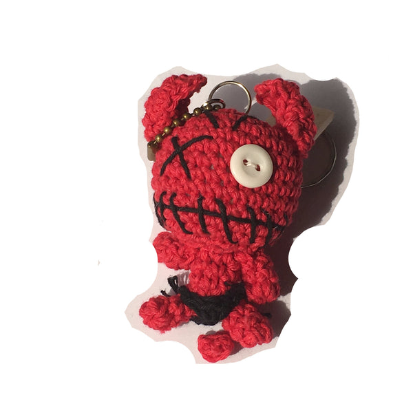 Red Devil Keychain