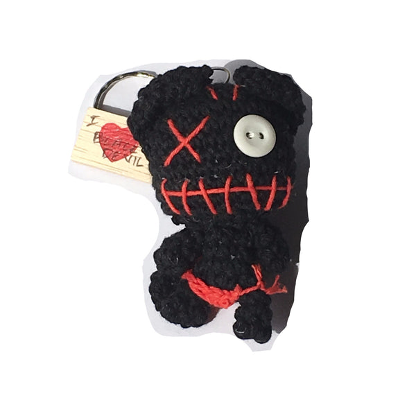 Black Monster Keychain
