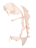 Cascade Adjustable Waves Ruffle Bodysuit (More Colors)