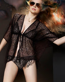 Crochet Lace Fringed Lace Top (More Colors)