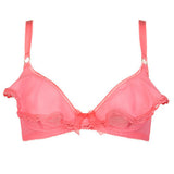 Silk Flounce Pretty Plunge Bra (More Colors)