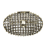 Oval Open Cage Clutch