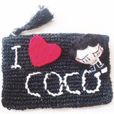I Love CoCo Mini Zip Pochette
